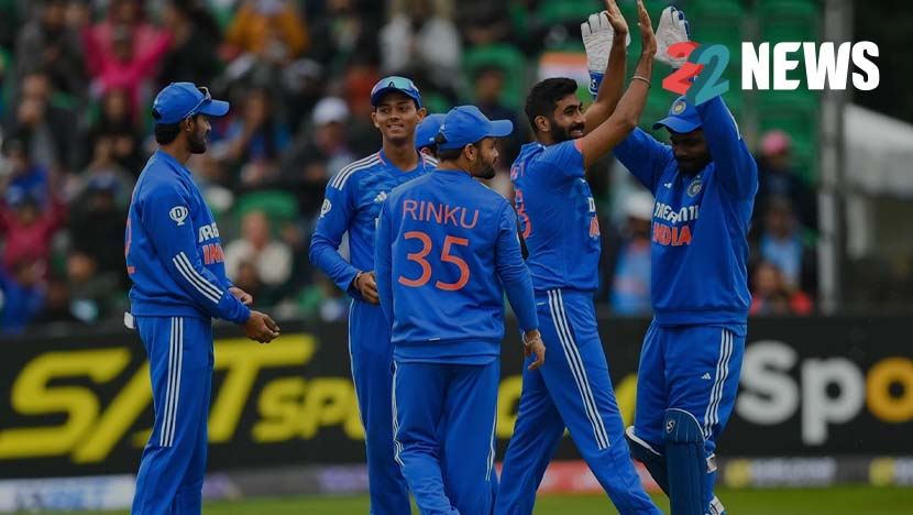 India Triumphs in T20I Clash Against Ireland, Securing Series Victory with 33-Run Win