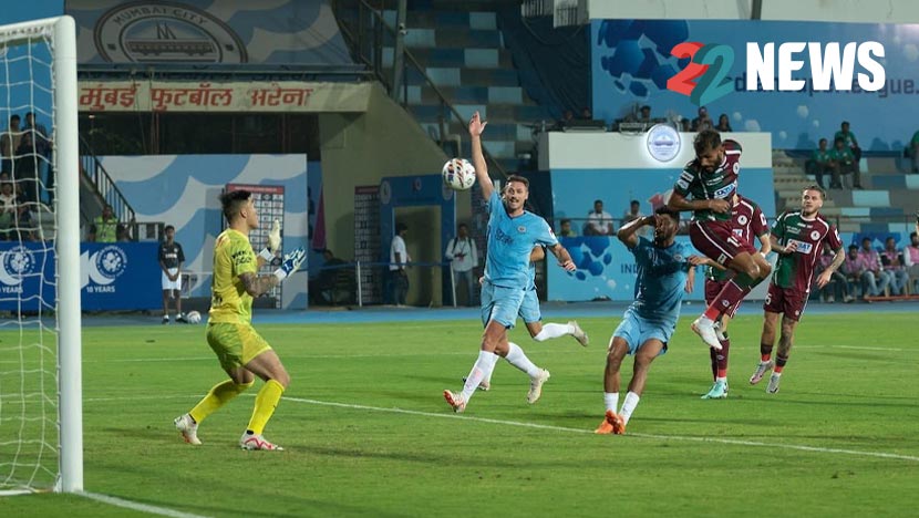 Mumbai City FC Ends Mohun Bagan Super Giant’s Unbeaten Streak in Fiery Encounter