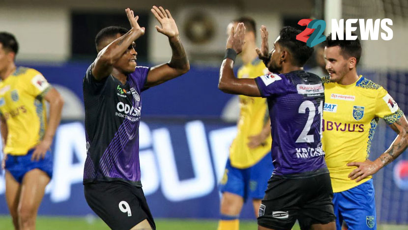 Odisha FC Stages Comeback to Secure 2-2 Draw Against Kerala Blasters in Thrilling ISL Clash