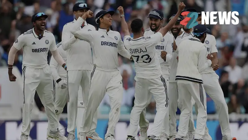 India Edge England by Six Runs in Oval Thriller to Draw Anderson–Tendulkar Trophy 2-2